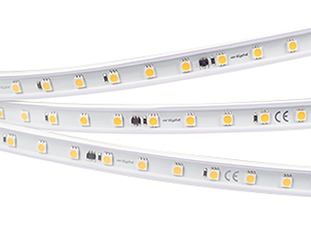 Лента герметичная ARL-PV-B54-15.5mm 230V Warm3000 (8 W/m, IP65, 5060, 10m) (Arlight, -) фото:7