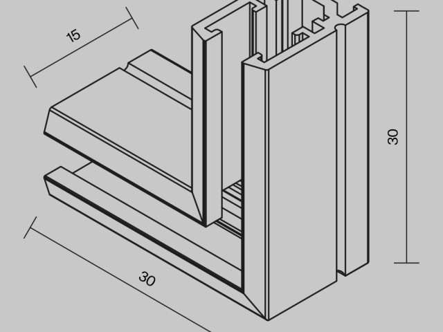 Комплектующие для накладной трековой системы Technical TRA184CL-11B фото:7