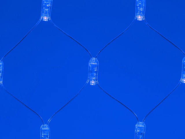 Светодиодная гирлянда ARD-NETLIGHT-CLASSIC-2000x1500-CLEAR-288LED Blue (230V, 18W) (Ardecoled, IP65) фото:4