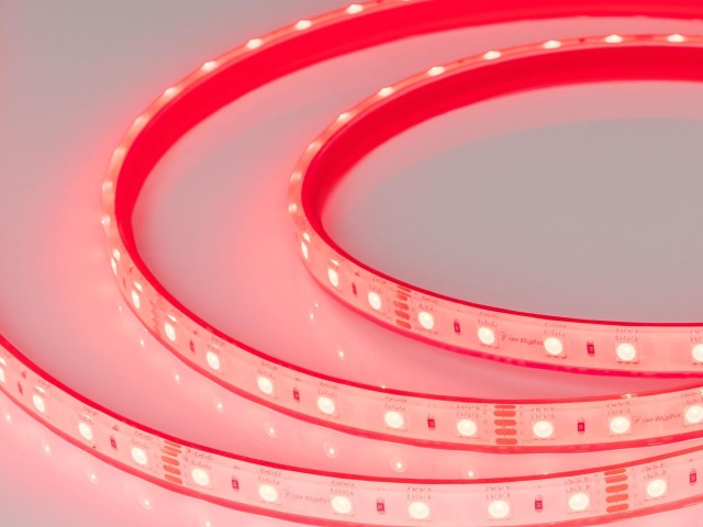 Лента герметичная RTW-PFS-B60-13mm 24V RGB (14.4 W/m, IP68, 5060, 5m) (Arlight, 14.4 Вт/м, IP68) фото:9