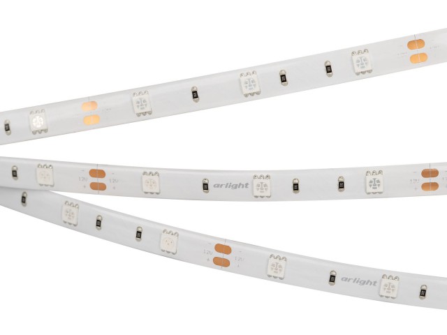 Лента RTW 2-5000SE 12V Green (5060, 150 LED, LUX) (Arlight, 7.2 Вт/м, IP65) фото:12