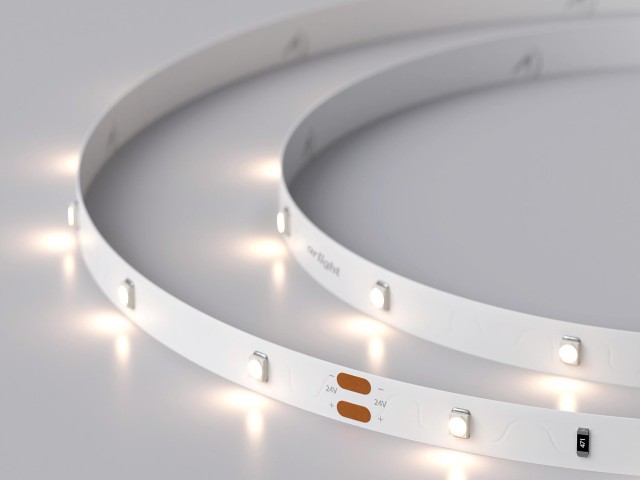 Лента RT 2-5000 24V Day4000 0.5x (3528, 150 LED, LUX) (Arlight, 2.9 Вт/м, IP20) фото:11
