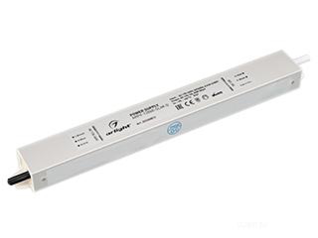 Блок питания ARPV-12060-SLIM-D (12V, 5A, 60W) (Arlight, IP67 Металл, 3 года) фото:2