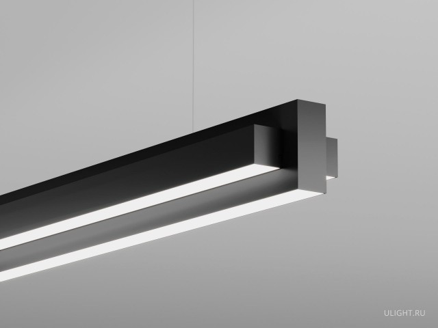 Линейный светильник HOKASU Brick (RAL9005/1250mm/LT70 — 3K/26W) фото:4