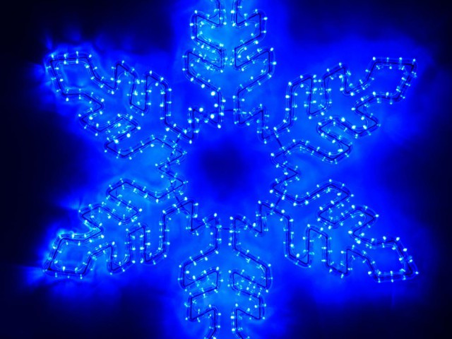 Фигура ARD-SNOWFLAKE-M1-940x940-648LED Blue (230V, 36W) (Ardecoled, IP65) фото:2