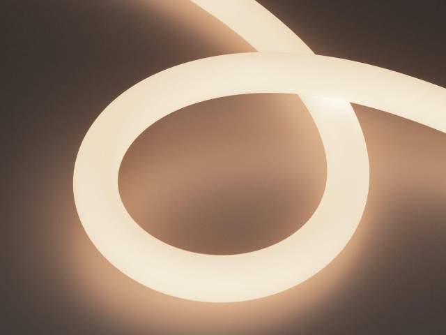 Лента герметичная MOONLIGHT-TOP-M768-D25mm 24V White-MIX 360deg (14.4 W/m, IP65, 2216, 5m, wire x1) (Arlight, Вывод прямой, 3 года) фото:1