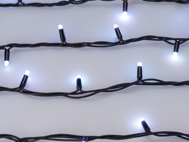 Светодиодная гирлянда ARD-STRING-PRO-10000-BLACK-100LED-MILK-LIVE RGB-DMX (24V, 10W) (Ardecoled, IP65) фото:4