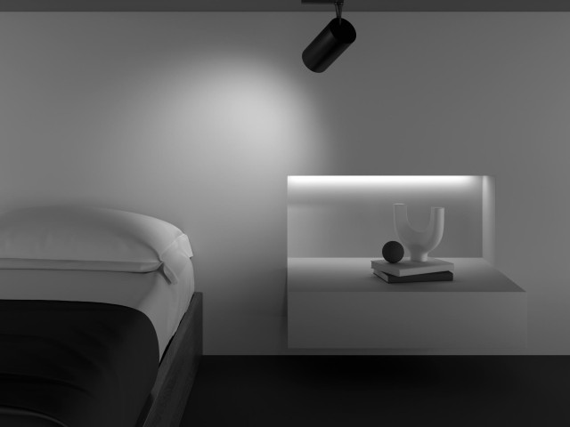 Трековый светильник Technical TR003-1-36W3K-W-B фото:3