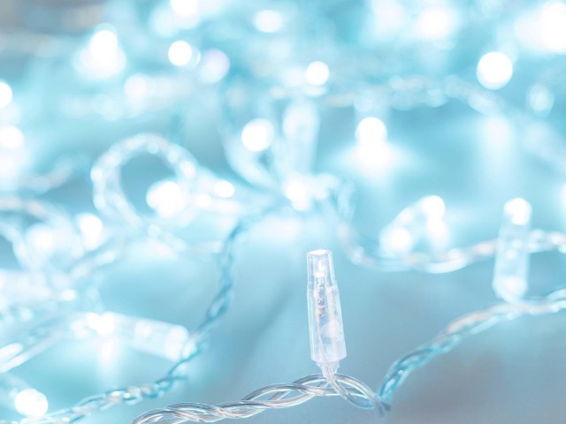 Светодиодная гирлянда ARD-STRING-CLASSIC-10000-CLEAR-100LED-FLASH Azure (230V, 7W) (Ardecoled, IP65) фото:4