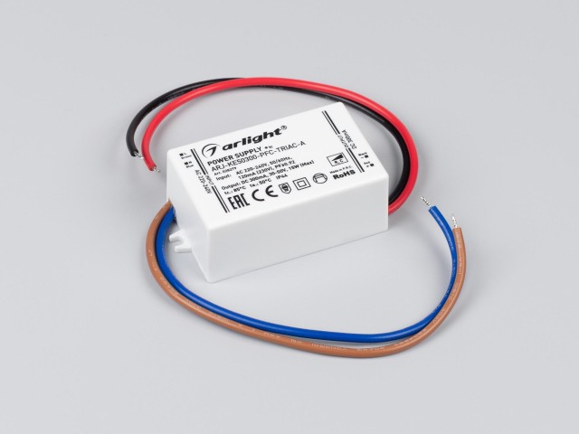 Блок питания ARJ-KE50300-PFC-TRIAC-A (15W, 300mA) (Arlight, IP44 Пластик, 5 лет) фото:7