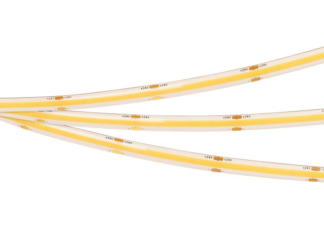 Лента герметичная COB-SE-X480-8mm 24V Warm3000 (10 W/m, IP65, 5m) (Arlight, 5 лет) фото:4