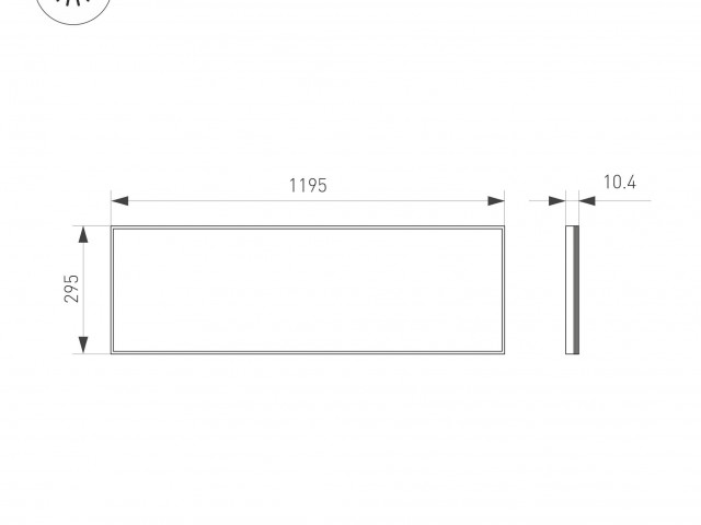 Панель IM-S300x1200-40W Warm3000 (WH, 120 deg, 230V) (Arlight, IP40 Металл, 3 года) фото:19