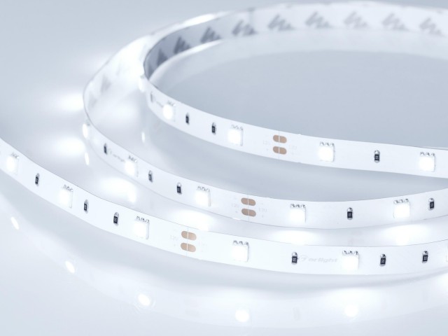 Лента RT 2-5000 12V Cool 8K (5060, 150 LED, LUX) (Arlight, 7.2 Вт/м, IP20) фото:8