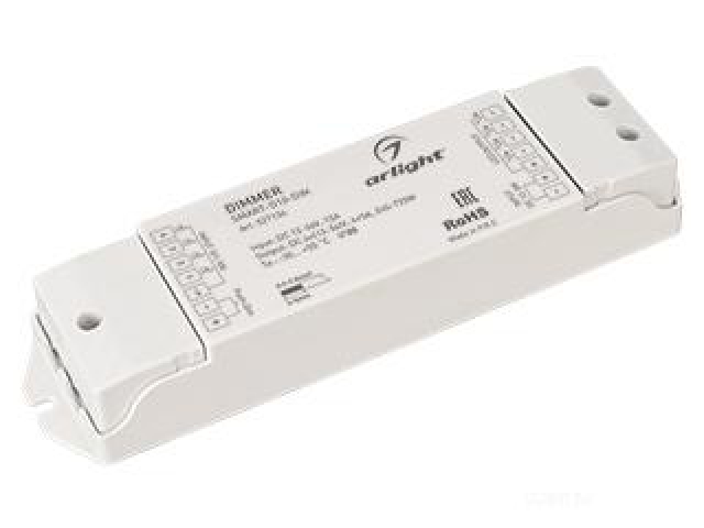 Диммер SMART-D10-DIM (12-36V, 4x5A, 0/1-10V) (Arlight, IP20 Пластик, 5 лет) фото:4