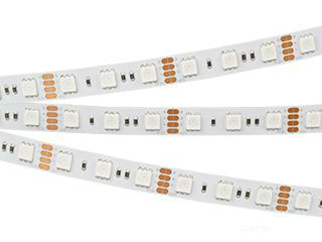 Лента RT-B72-10mm 12V RGB (15 W/m, IP20, 5060, 5m) (Arlight, 15 Вт/м, IP20) фото:3