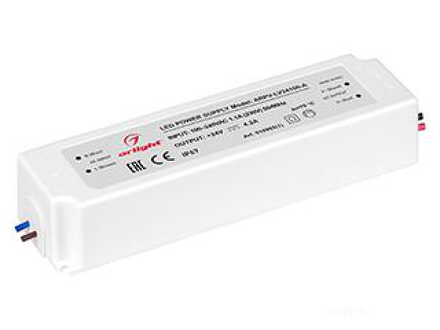 Блок питания ARPV-LV24100-A (24V, 4.2A, 100W) (Arlight, IP67 Пластик, 3 года) фото:1