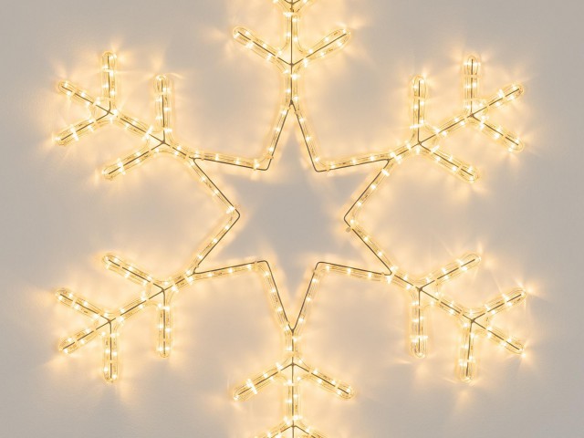 Фигура ARD-SNOWFLAKE-M4-750x750-324LED Warm (230V, 18W) (Ardecoled, IP65) фото:1