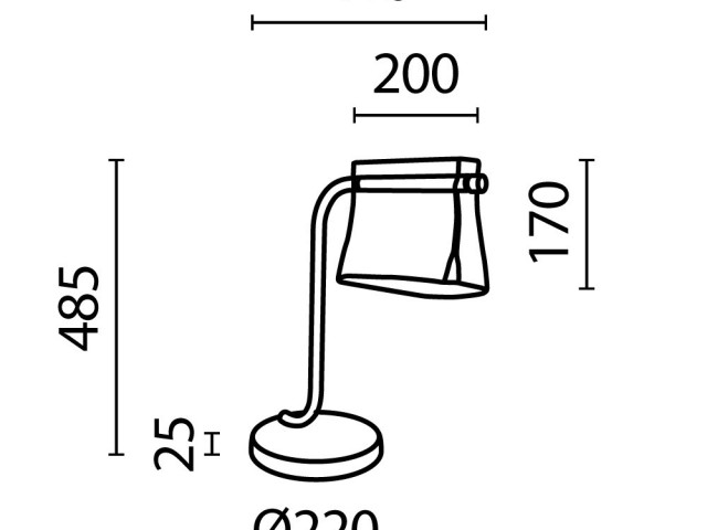Настольный светильник Maytoni MOD170TL-L8BS3K фото:5