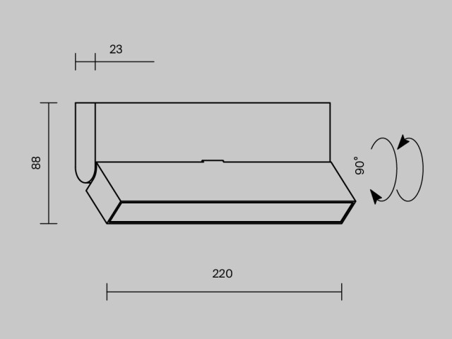 Потолочный светильник Technical C133CL-12W4K-W фото:9