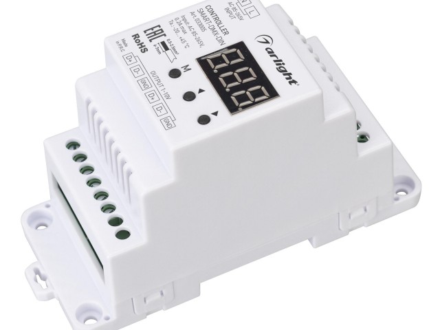 Контроллер SMART-DMX-DIN (230V, 2.4G) (Arlight, IP20 Пластик, 5 лет) фото:3
