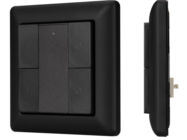 INTELLIGENT ARLIGHT Панель DALI-223-2G-DIM-IN-BLACK (BUS) (IARL, -) фото:1