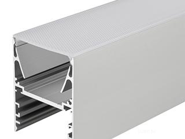 Профиль с экраном ALU-LINE-DUO-2000 ANOD+OPAL (Arlight, Алюминий) фото:6