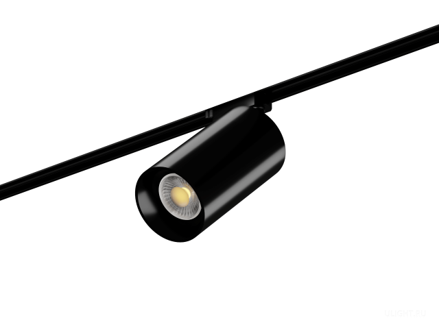 Трековый светильник HOKASU Tube TR2 (85-130/ral9005 – 30w/4090/38deg) фото:1