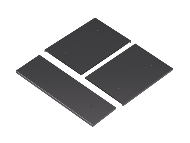INTELLIGENT ARLIGHT Накладка панели KNX-23-3G-SUF Dark Grey (Backlight) (IARL, IP20 Металл, 2 года) фото:1