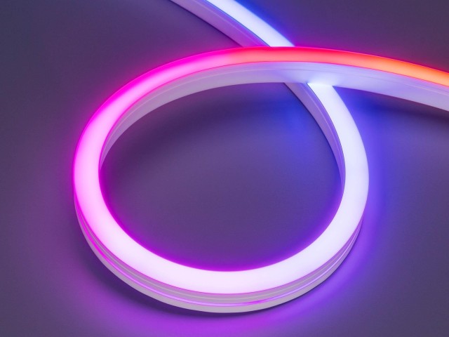 Лента герметичная DMX MOONLIGHT-SIDE-B84-12x17mm 24V RGB-PX7 (18 W/m, IP67, 5m, wire x2) (Arlight, Вывод прямой, 2 года) фото:2