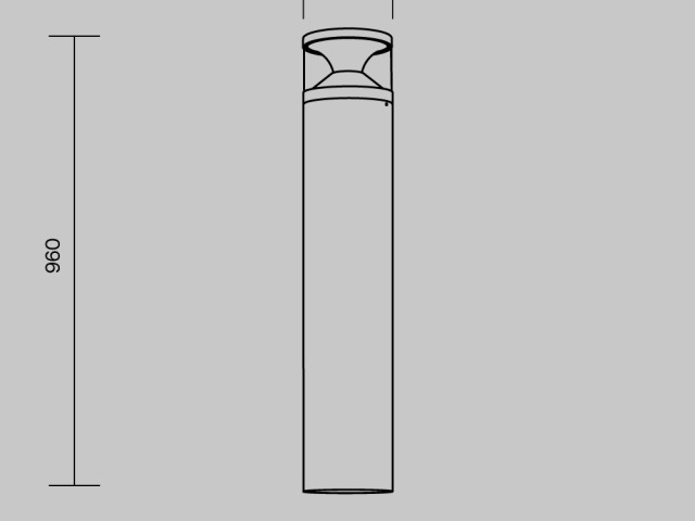 Ландшафтный светильник Outdoor O496FL-L21B3K2 фото:5