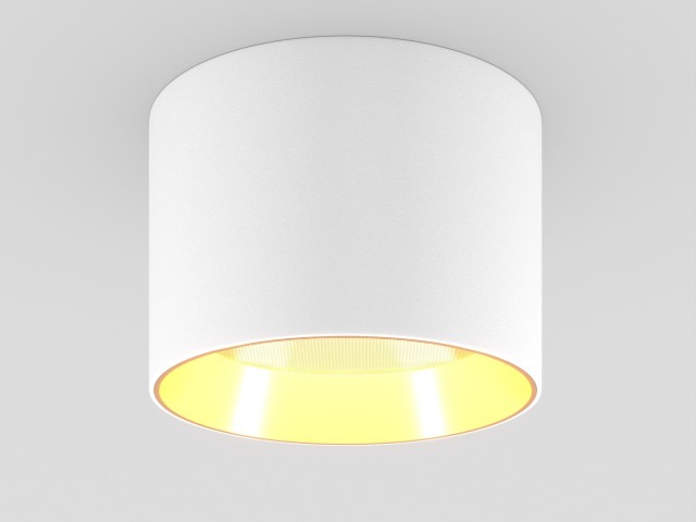 Светильник SP-BISCOTTO-R120-12W Warm3300-MIX (WH-GD, 80 deg, 230V) (Arlight, IP54 Металл, 5 лет) фото:1