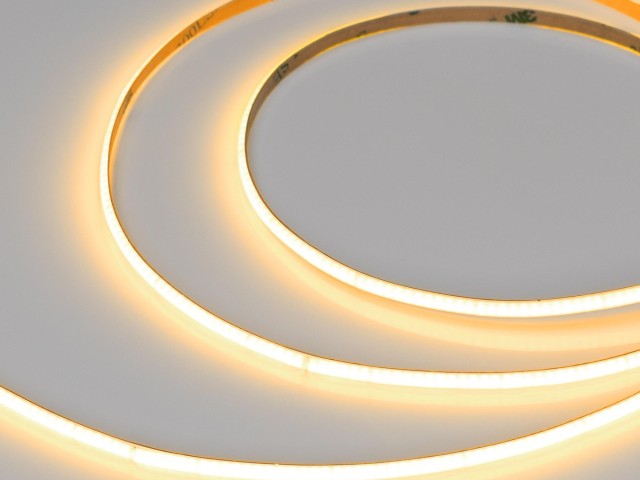 Лента COB-X480-4mm 24V Gold (4 W/m, IP20, 5m) (Arlight, -) фото:1