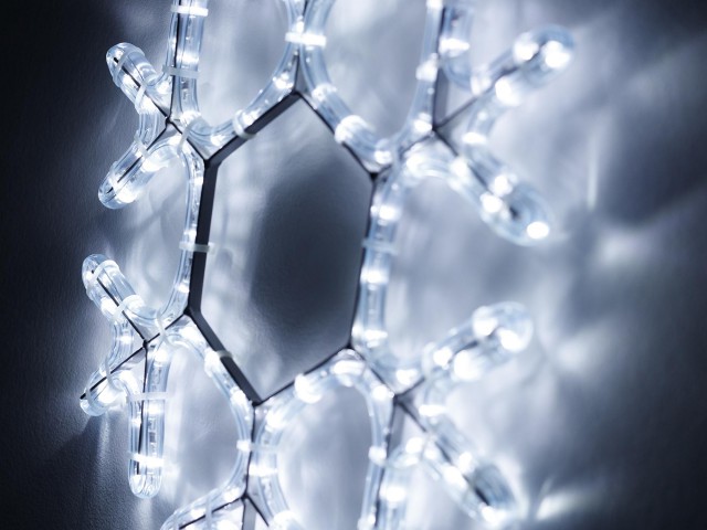 Фигура ARD-SNOWFLAKE-M7-450x375-108LED White (230V, 6.5W) (Ardecoled, IP65) фото:2