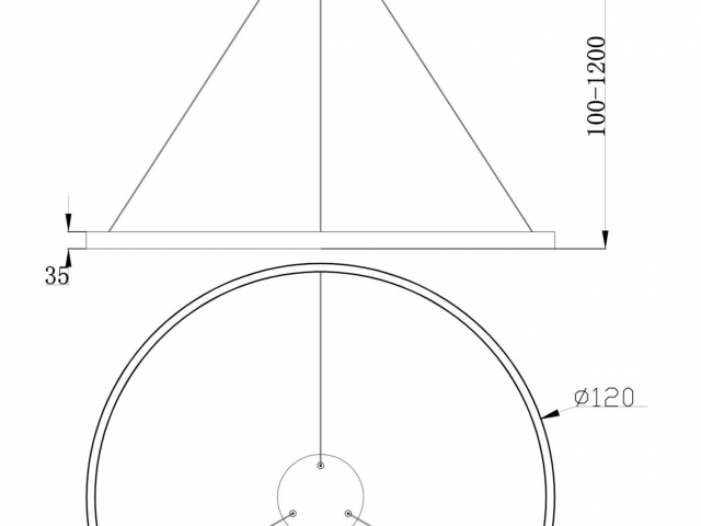 Подвесной светильник Maytoni MOD058PL-L65BS4K фото:16
