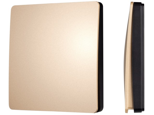 INTELLIGENT ARLIGHT Кнопочная панель KINETIC-801-22-1G-WP-SUF Gold (No battery, IP67, 433Mhz) (IARL, IP67 Пластик, 3 года) фото:2