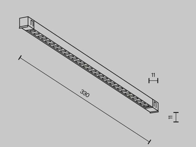 Трековый светильник Technical TR241-2-6W3K-B фото:10
