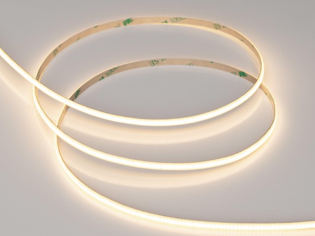 Лента COB-X504-5mm 12V Warm3000 (6.5 W/m, IP20, CSP, 5m) (Arlight, -) фото:2