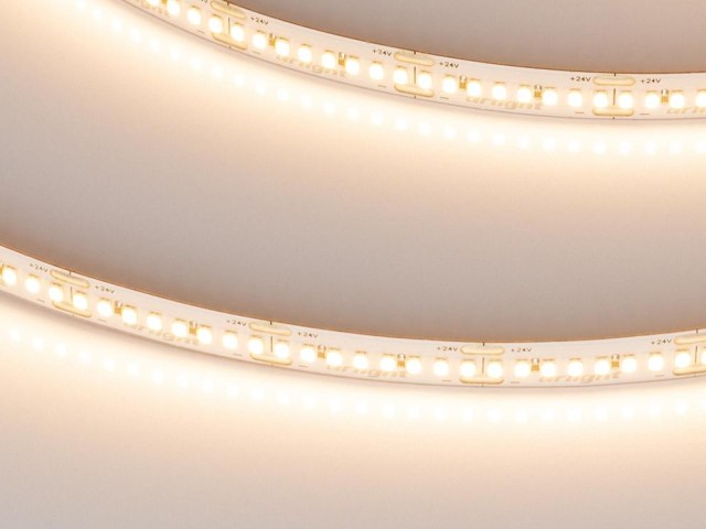 Лента MICROLED-M320-8mm 24V Warm2700 (8 W/m, IP20, 2216, 5m) (Arlight, 130 лм/Вт) фото:1