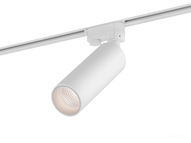 Трековый светильник HOKASU Tube TR4 (55-120/ral9003 – 10w/4098/23deg) фото:1