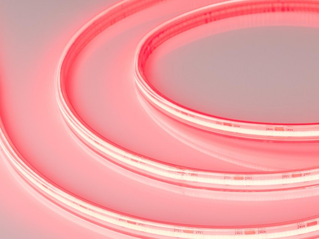 Лента COB-5000PS-CSP-544-24V Red (10mm, 11.5W, IP67) (Arlight, -) фото:2