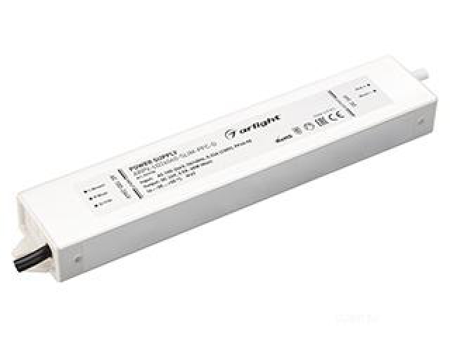 Блок питания ARPV-LG24060-SLIM-PFC-D (24V, 2.5A, 60W) (Arlight, IP67 Металл, 5 лет) фото:3