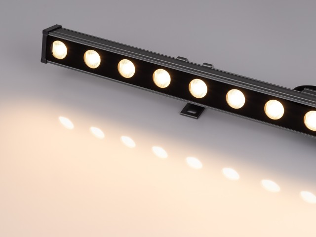 Линейный прожектор AR-LINE-760-18W Warm3000 (GR, 15x60 deg, 230V) (Arlight, IP65 Металл, 3 года) фото:6