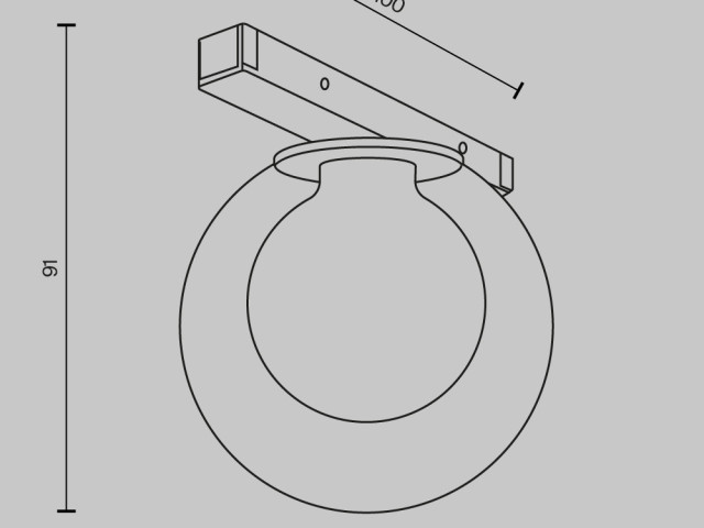 Трековый светильник Technical TR181-1-4WTW-B фото:2