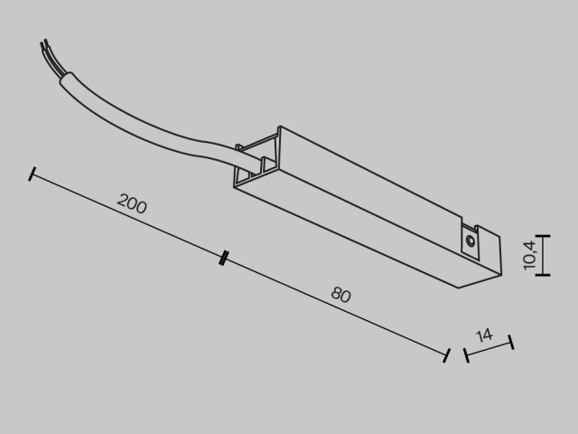 Комплектующие для систем освещения с токоведущими элементами Technical TRA172B-1B фото:7
