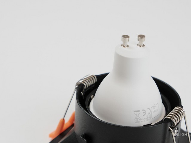 Рамка для LED модуля POINT-S Twist  (RAL9003 — MR16/GU10) фото:6