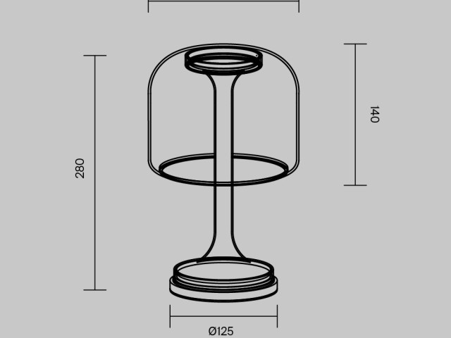 Настольный светильник Maytoni MOD286TL-L8W3K фото:2