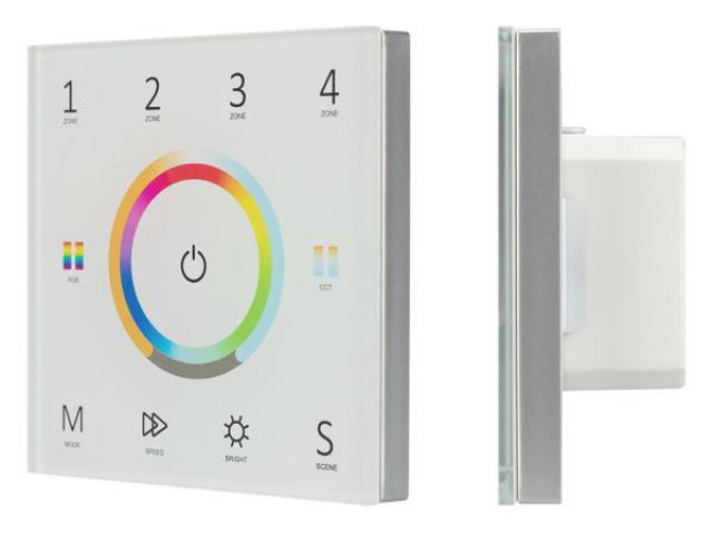 Панель Sens SMART-P67-MULTI White (230V, 4 зоны, 2.4G) (Arlight, IP20 Пластик, 5 лет) фото:7