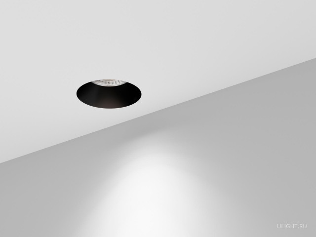 Светильник HOKASU DOT Edgeless DTW noPS (RAL9005/38deg — 2.2-4K/10W/CRI97) фото:1