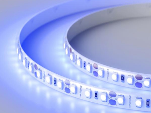 Лента герметичная RTW-SE-A120-8mm 12V Blue (9.6 W/m, IP65, 5m) (Arlight, 9.6 Вт/м, IP65) фото:3
