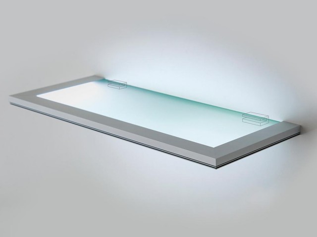 Профиль KLUS-GLASS-810-2000 ANOD (Arlight, Алюминий) фото:4